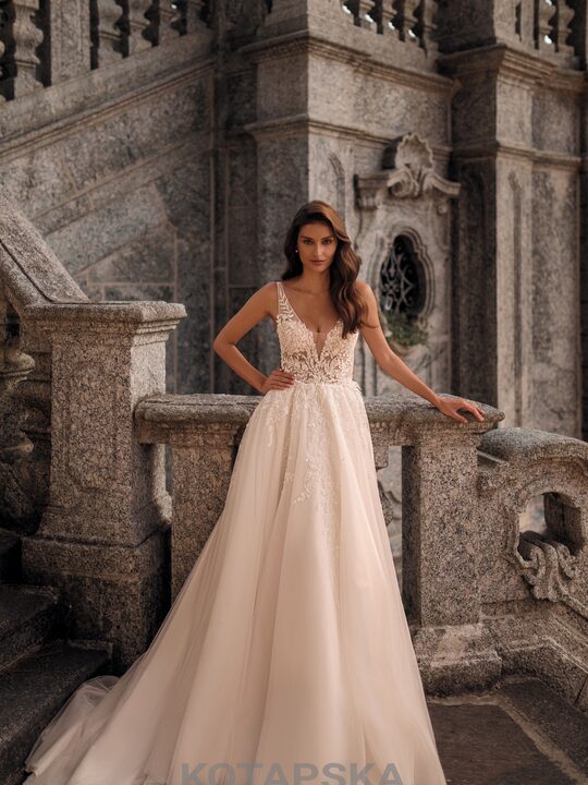 Couture-Brautkleid von Kotapska in der Herzspinnerei Ettlingen